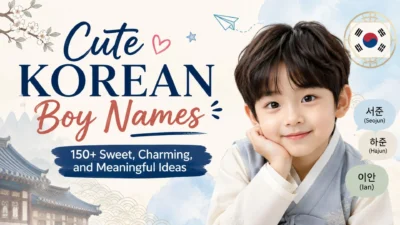 Cute Korean boy names with 150+ sweet, charming, and meaningful name ideas