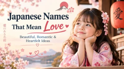 Japanese Names That Mean Love: Beautiful & Romantic Ideas ❤️🇯🇵