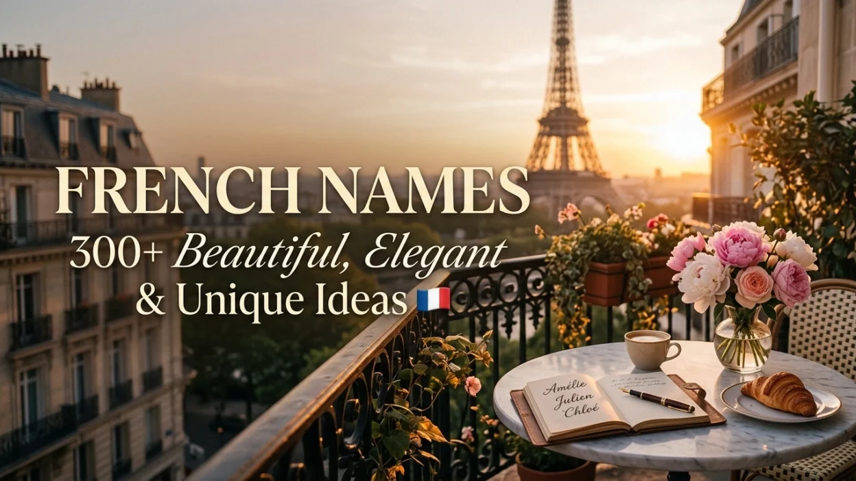 French Names for Boys and Girls – Elegant and Unique Ideas 🇫🇷