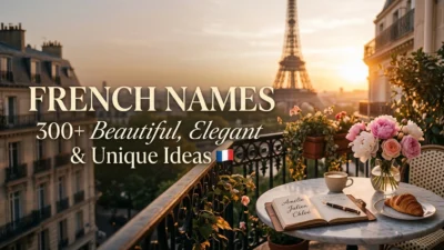 French Names for Boys and Girls – Elegant and Unique Ideas 🇫🇷