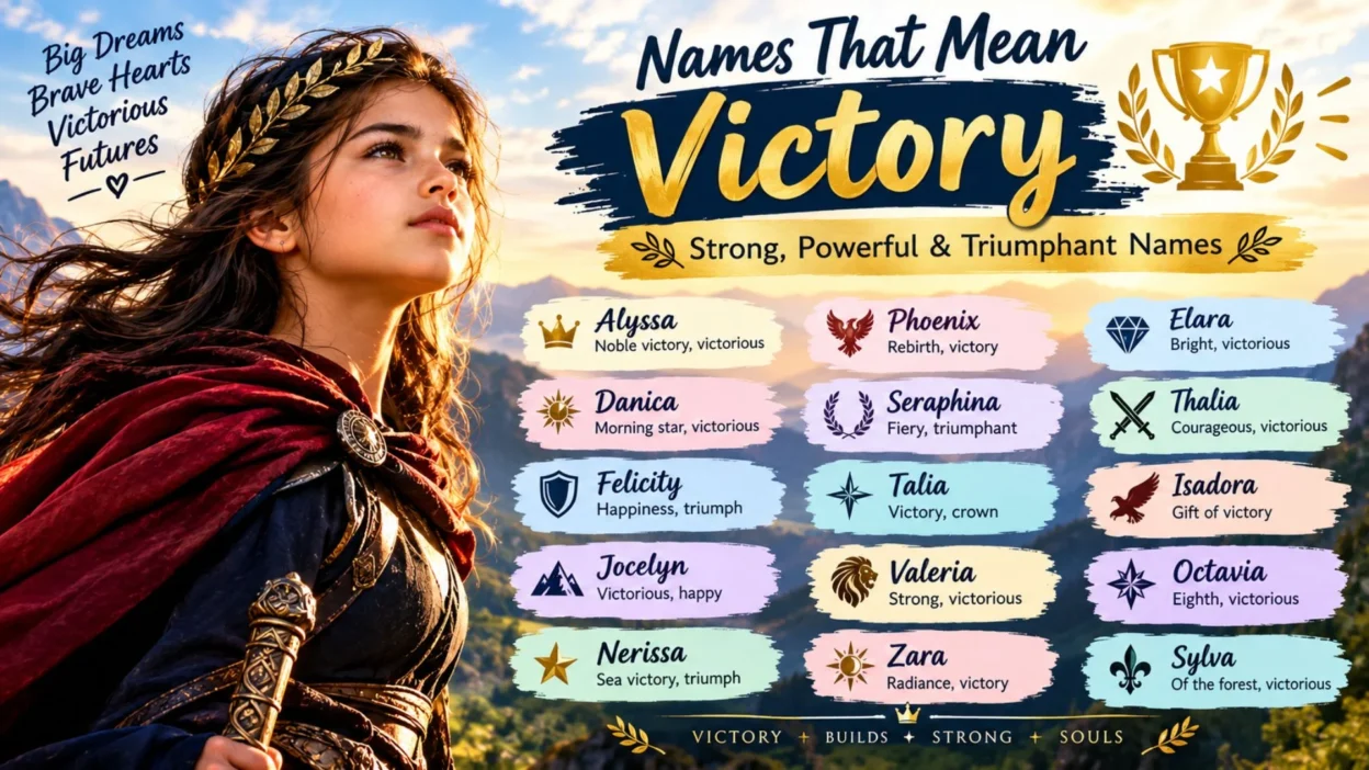 Names That Mean Victory 🏆 Strong & Powerful Names